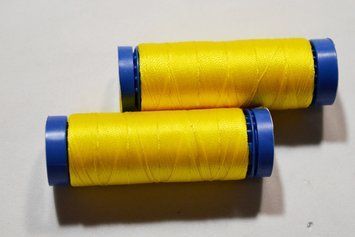 Beading thread (rich yellow) 200Y 120D/2 (183 meters)