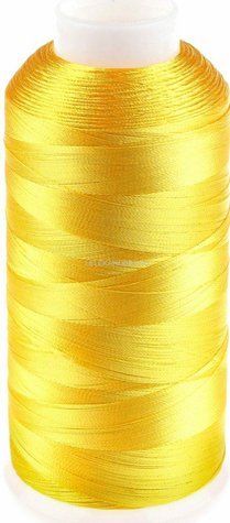 Industrial bead thread winding (bright yellow) 3000Y 120D/2