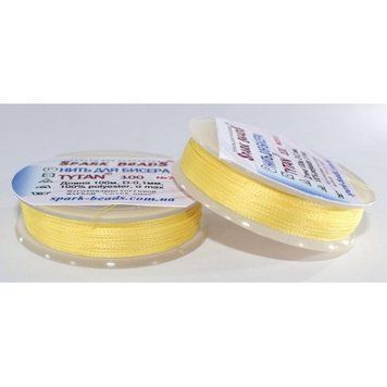 Beading thread Tytan 100 (light yellow) 100 meters