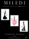 Fashion House, Complete kit triptych for DIY embroidery with beads, Kit
