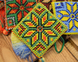 Alatyr "Inspiration" (Volumetric tile and pendant), Complete kit for creating a DIY amulet with beads and decorative elements, Kit