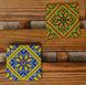 Alatyr "Inspiration" (Volumetric tile and pendant), Complete kit for creating a DIY amulet with beads and decorative elements, Kit