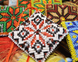 Flower "Patrimonial power" (Volumetric tile and pendant), Complete kit for creating a DIY amulet with beads and decorative elements, Kit