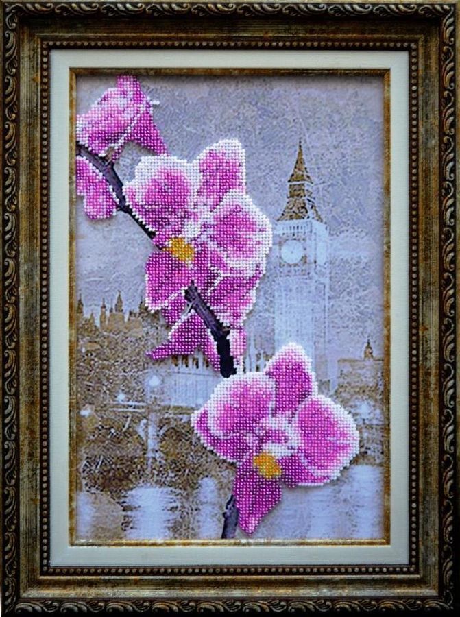 Queen, Complete kit for DIY embroidery with beads, Kit