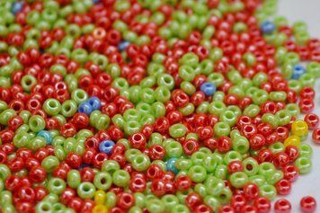 Mix of vintage Czech beads