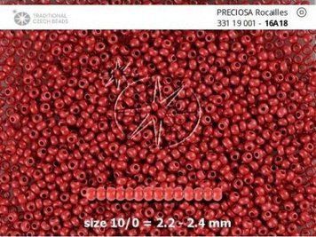 Насыщенный терракот непрозорий, Чеський бісер 33119/16А18/10-1 гр-Preciosa фото