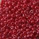 Dark cherry glossy opaque, Czech beads