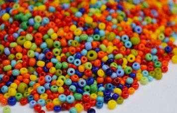Mix of vintage Czech beads