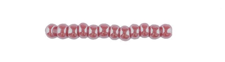 Dark cherry glossy opaque, Czech beads