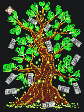 Baum des &Uuml;berflusses, Schema zum Selbststicken (DIY) mit Perlen (selbstst&auml;ndige Materialauswahl) СЛ-3075 фото
