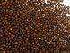 Brown travertine opaque, Czech beads