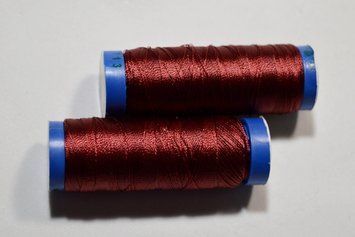 Beading thread (brown burgundy) 200Y 120D/2 (183 meters)