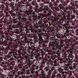 Dark lilac, Transparent with colored center, Czech beads