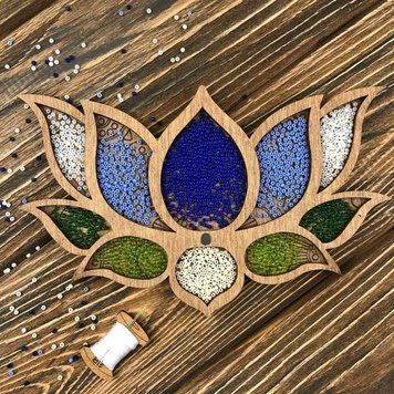 Bead organizer without lid