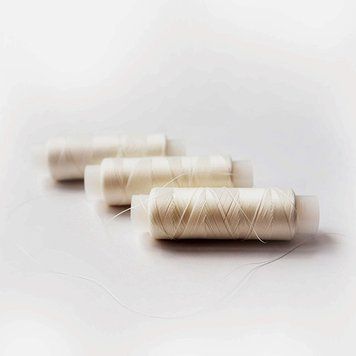 White Beading thread VEGA 120 (white) 200 m