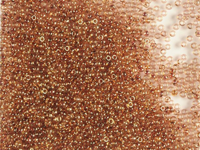 Brown-lilac transparent, Czech beads