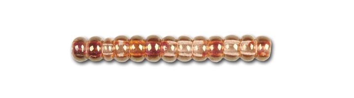 Brown-lilac transparent, Czech beads