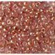 Brown-lilac transparent, Czech beads