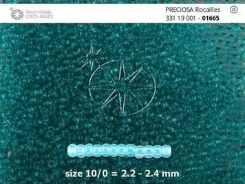 Transparent bright emerald, Czech beads