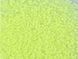Yellow neon matte, Czech beads
