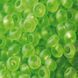 Light green transparent matte, Czech beads
