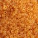Amber matte, Czech beads