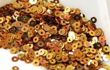 Micro sequin Indian (gold) 3mm