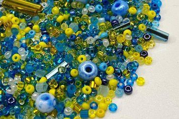 Mix of Czech beads