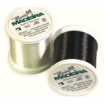 Monofil №60 black, Monofilament for embroidery 200 meters