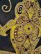 Magic leiopelma, Complete kit for DIY embroidery with beads and decorative elements, Kit