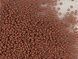 Brick brown opaque matte, Czech beads