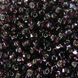 Purple with silver center, Czech beads