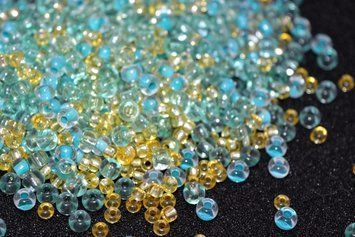 Mix of vintage Czech beads