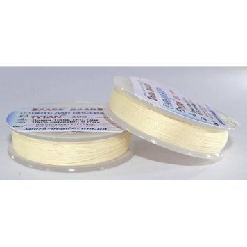 Beading thread Tytan 100 (very light beige) 100 meters