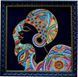 Aziri, Complete kit for DIY embroidery with beads and decorative elements, Kit