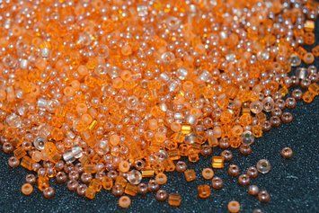 Mix of Czech beads and chopped beads