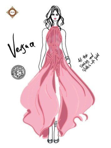 Versace-Modehaus, Schema zum Selbststicken (DIY) mit Perlen (selbstst&auml;ndige Materialauswahl) СЛ-3283 фото