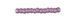 Purple metallic matte, Czech beads