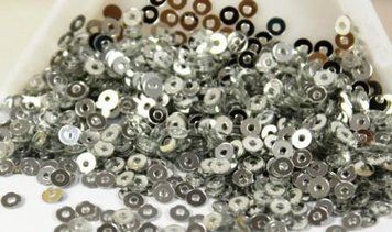 Micro sequin Indian (silver) 3mm