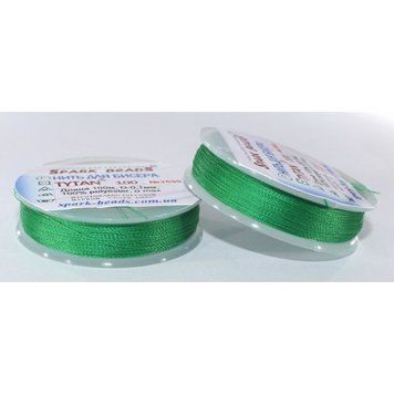 Beading thread Tytan 100 (green grass) 100 meters