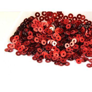 Micro sequin Indian (red) 3mm