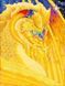 Golden energy! Complete kit for DIY embroidery with beads and decorative elements, Kit