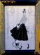 Walking around Saint-Germain, Complete kit for DIY embroidery with beads, Kit