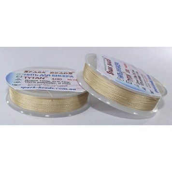 Beading thread Tytan 100 (cappuccino) 100 meters