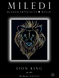 Lion king, Complete kit for self-embroidery in the bead mosaic technique, Kit