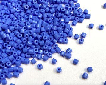 Cornflower blue gloss, Czech cut