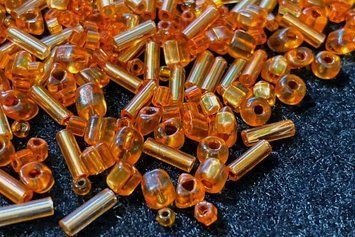 Mix of Czech beads and glass beads