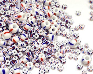 Mix of vintage Czech beads