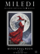 Witch Full Moon embroidery kit glass beads materials