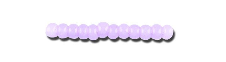 Lilac rich alabaster, Czech beads